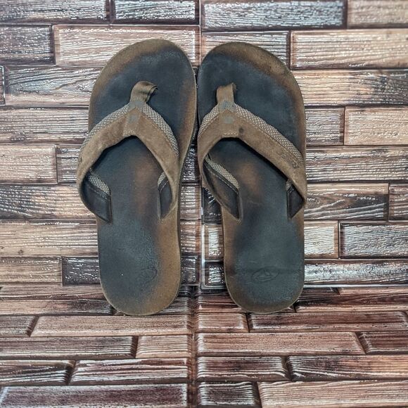 Reef brown Flip Flops - Men's 9‎ - Picture 5 of 6